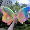 1pc/3pcs Rainbow Transparent Bow Balloons, Wedding, Gender Reveal, Baby Shower, Birthday Party, Valentine's Day, Anniversary,