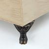 Box Legs Legs Replacement Less Rusty Matching Screws Vintage Pattern Design Zinc Alloy Home Office Shop Box Feet