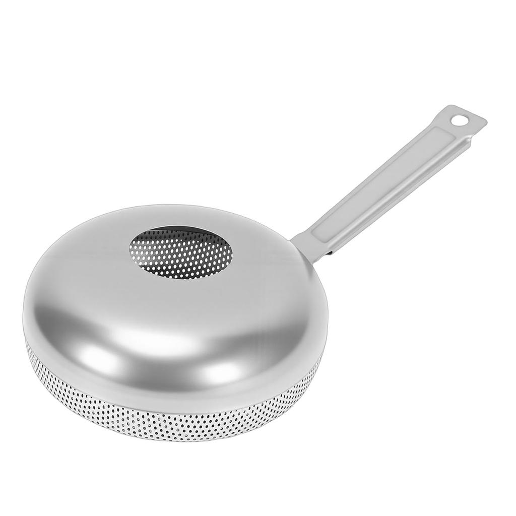 Manual Coffee Roaster Stainless Steel Portable Handy Coffee Bean Roaster with Filter for Home Cafe