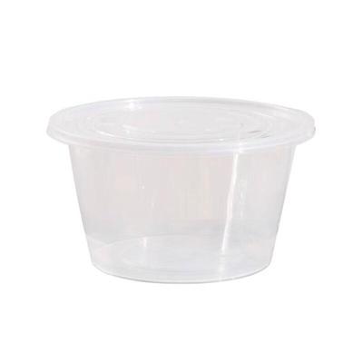 Disposable Round Plastic Meal Prep Container 1000ml