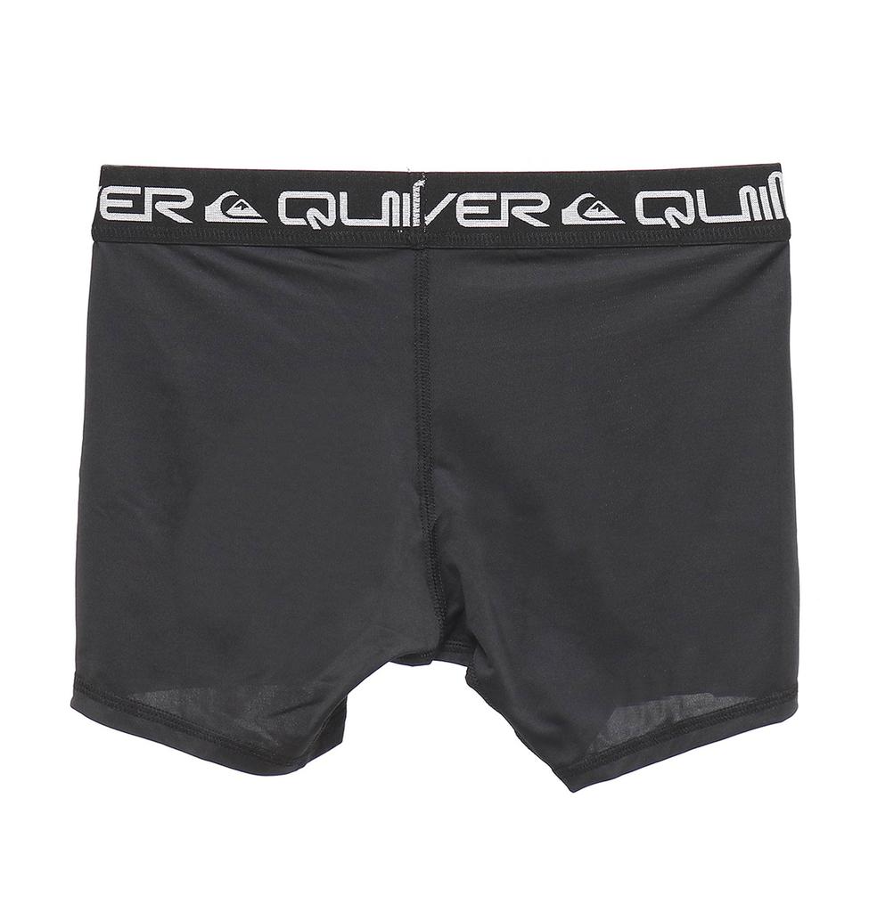 Amphibious inner shorts with a wave logo printed on the left hem