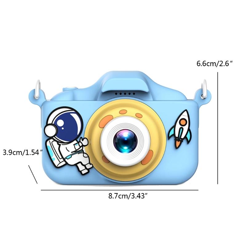 X9 Kid Digital Camera 2000W Pixels 1920x1080P Photos Video Recorder for 3-12 Years Old Girl Boy Built-in 400mA Battery
