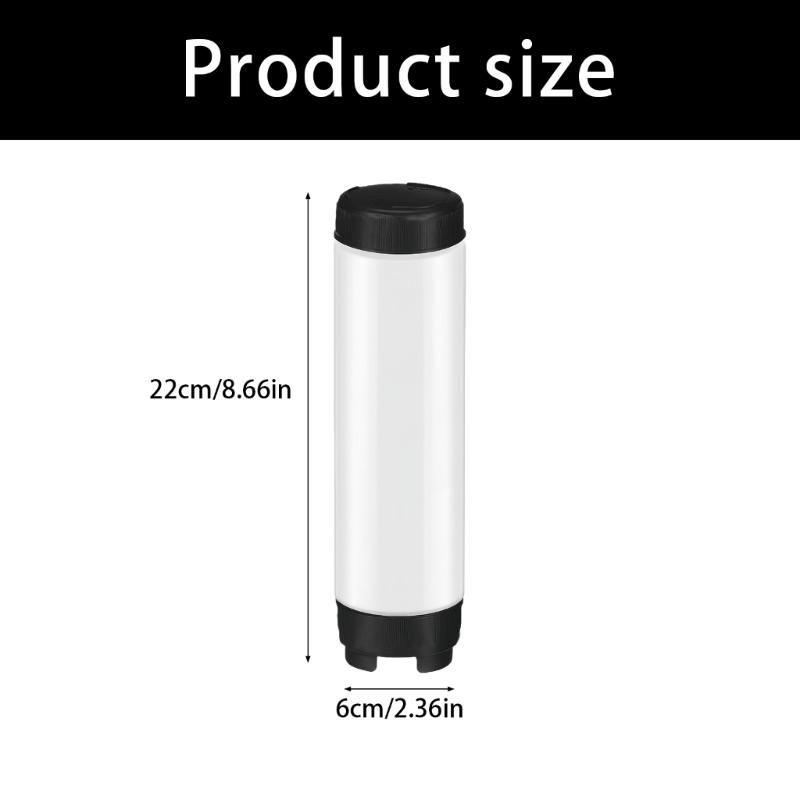 Innovative Duals Head Sauce Dispenser Accurate Condiment Management Bottle for Camping Picnics Daily Use