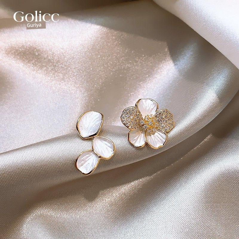 Niche Style Asymmetric Female Best Selling Stylish Unique Flowers