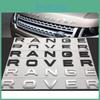 Range Rover Car Badge Emblem With Durable Abs For Automotive Protection