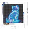 5D DIY Full Round Drill Diamond Painting Animal Kit Home Decor Art Craft 40x40cm