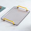 Creative Serving Tray, Plastic Platters for Home Countertop Lunch Coffee Dessert