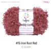 Laine Teddy Bouclette: Fil à crocheter et à tricoter DIY fait main pour écharpes et poupées