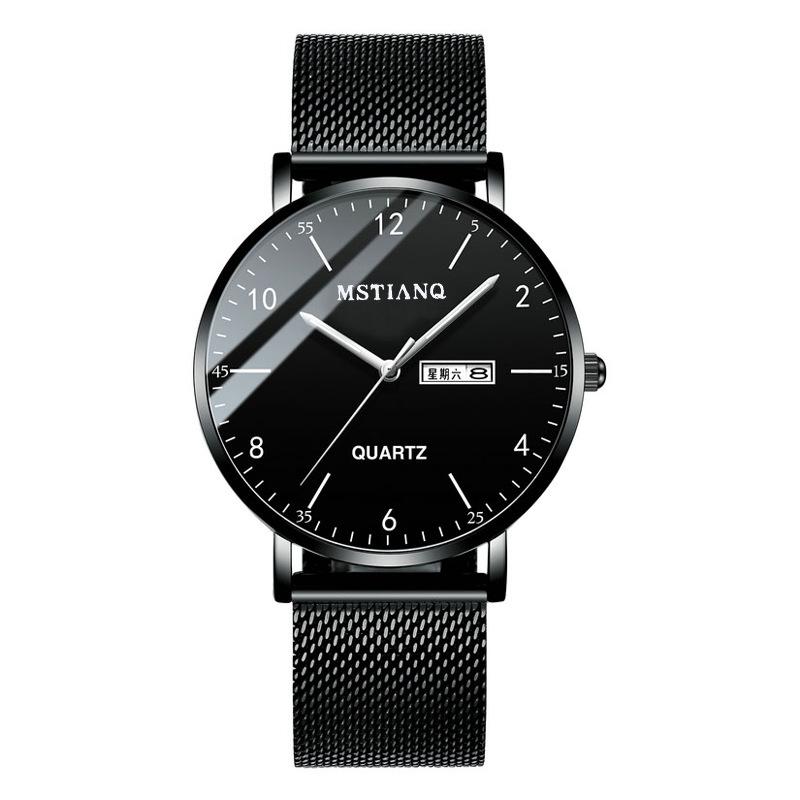 Fashion Men'S Watch High Value Luminous Men'S High Sense Business Watch College Student Trend Quartz Watch