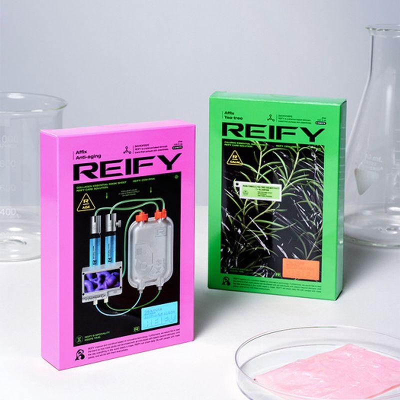 Набор из двух масок Apix Anti-Aging + Чайное дерево (10 листов)