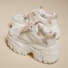 6cm Chunky Womens Casual Sneakers Summer Breathable Comfortable Increased Leisure Shoes Fashion All-match Women Shoes