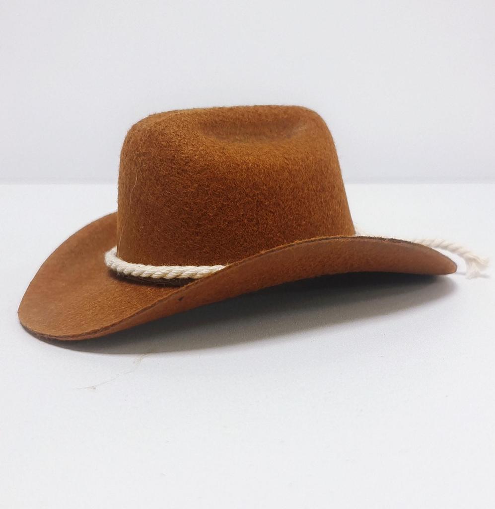 Denim Cowboy Hat with Star for Cats & Small Dogs