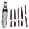 12Pcs Impact Screwdriver Set Craftsman Kit CRV Home Tools with Handle Screw Extractor Storage Box