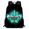 Student Schoolbag Cartoon Backpack Set 3D Digital Printing Backpack