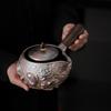 Sushih Ceramic Gilt Silver Teapot by Master Zheng Wenqiang