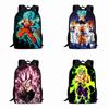 Ball Dragon Anime Cartoon Print Design Kids Backpack Elementary School Backpack