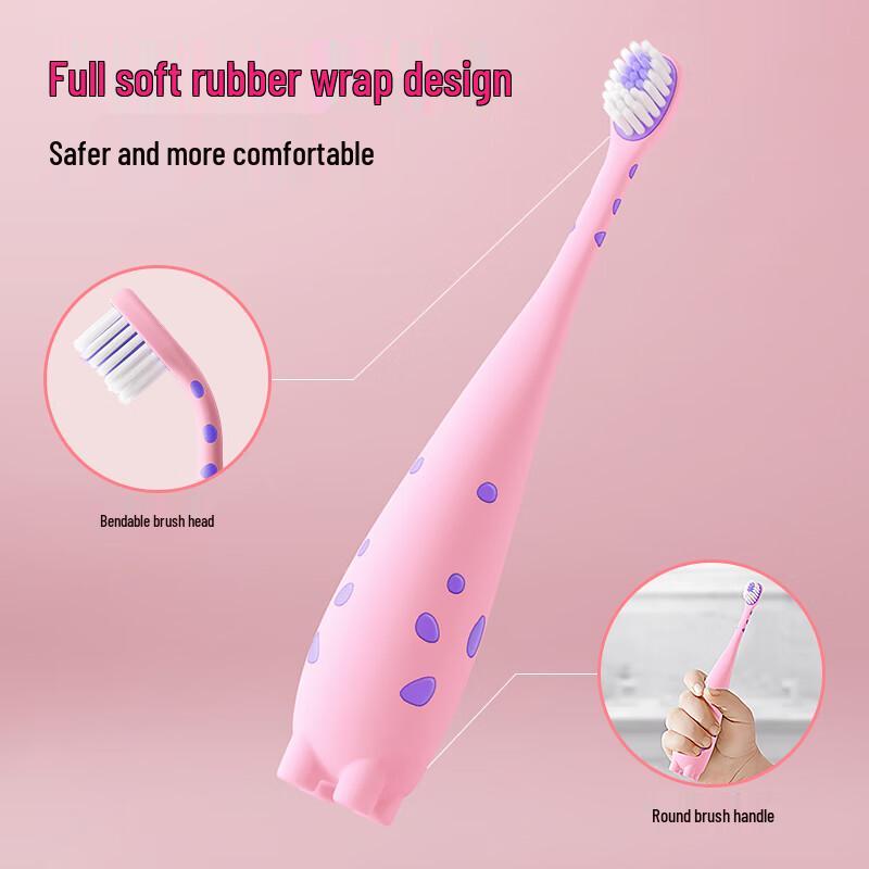 Dinosaur Doctor PROTEFIX Children's Soft Bristle Toothbrush