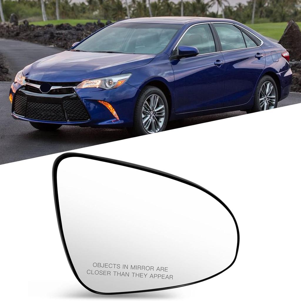 Towing Mirror Glass Fitss 1999-2018 For Chevy Silverado For GMC Sierra 1988-1998 For Chevy/For GMC C1500/K1500 Non-Heated Right Side Lower onvex