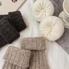 25 Chunky Wool Socks: Solid Color, Vertical Stripe, Japanese Lazy Style, Warm Winter Women's Knit Scrunch Socks.