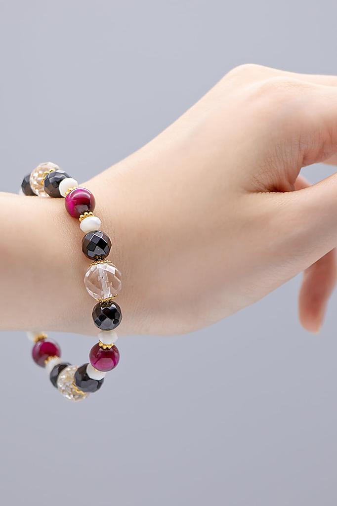 Liisha Infinity Love a power stone and natural stone bracelet for Onmyodo Reward hardships with eternal Protects against and age Amulet for protection