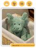 Cross-Border Green Wavy Wool Dragon Plush Soothing Doll Toy Gift