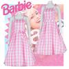 2023 Summer Season Barbie Cosplay Dress With Tight Polyester Fabric