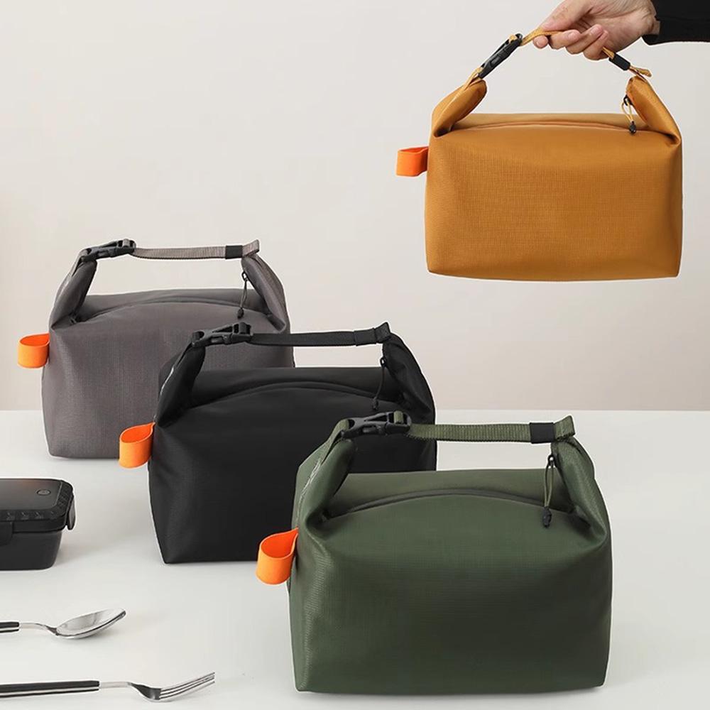 Borsa Pranzo Portatile a Mano Scatola Pranzo Mantenimento Freschezza Borsa Frigo Contenitori Pranzo Buste Pranzo per Lavoro Ufficio Picnic Borsa da Viaggio