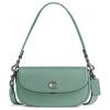 EMMY Glove Tanned Leather Shoulder Bag Medium Women's Green CR667-LHAQM