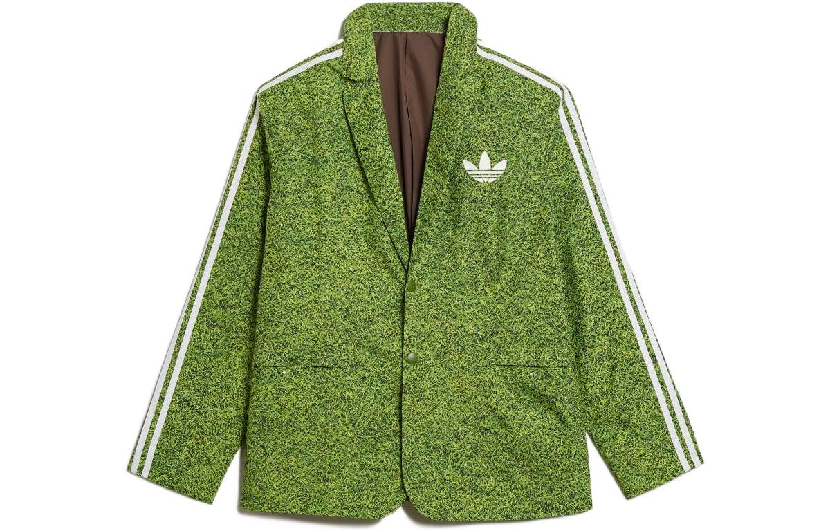 Adidas Men's Green Originals Kerwin Frost Collection Business Suits Grass Suit Collar Moderate Other Hi5686 Cm