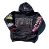 Vintage Hooded Sweatshirt Retro Streetwear Casual Fit Long Sleeve Youth