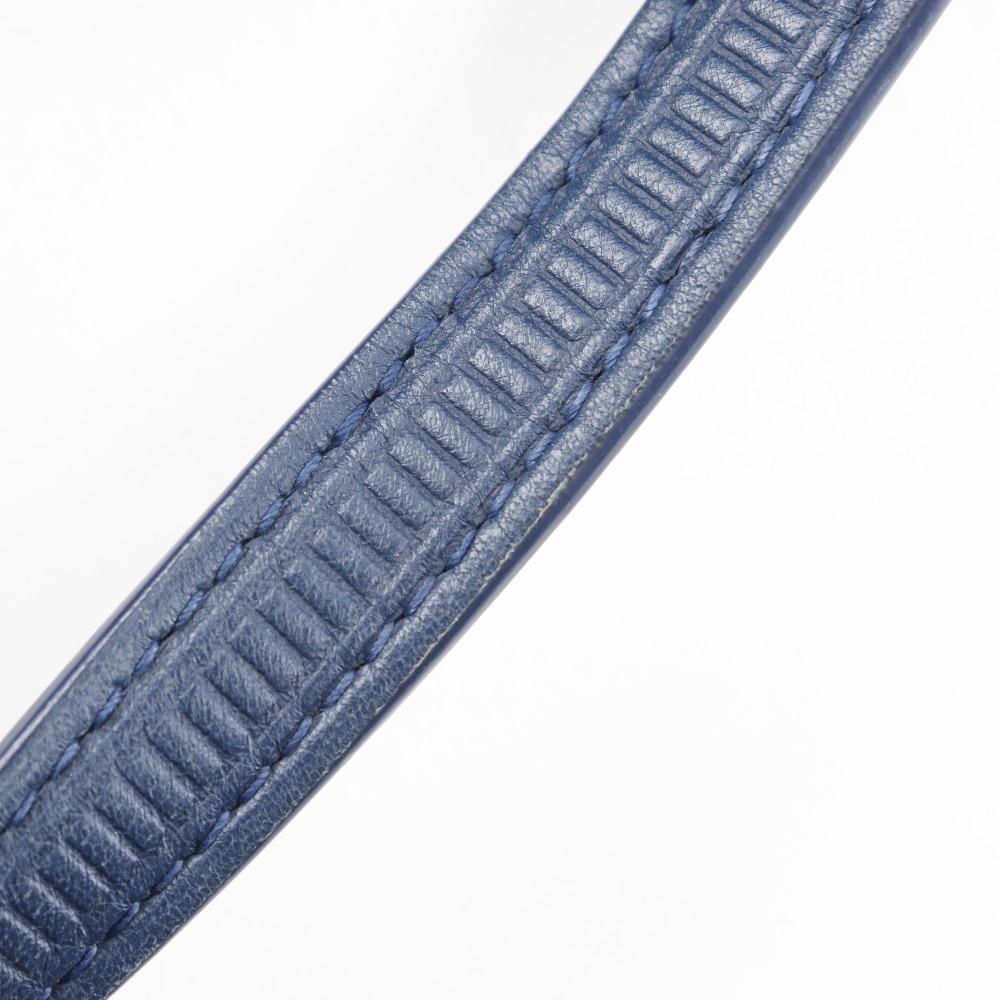 BOTTEGAVENETA Intrusion Tote Bag Navy Blue Nylon Unisex Used