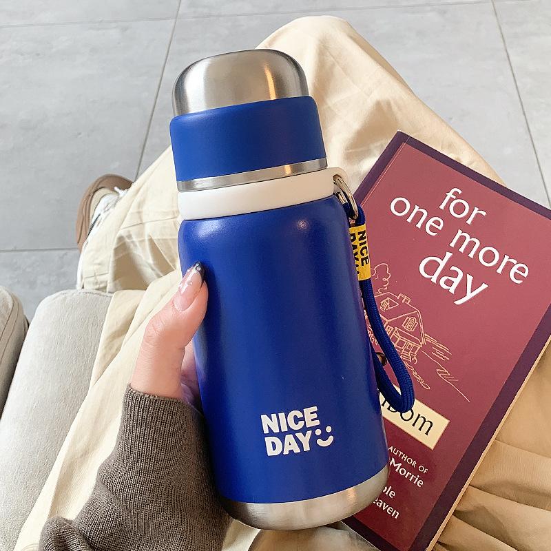 500ml Thermos Bottle Coffee Cups Travel Camping Portable Sealed Water Bottle 316 Stainless Steel Water Bottle