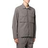 Stone Island Pockets Overshirt Dark Grey Men Tops 7715116F1-V0067