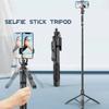 Adjustable Bluetooth Selfie Stick Portable Handheld Selfie Stick Tripod  Live Broadcast