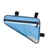 Sac de cadre de vélo triangle grande capacité imperméable pour vélo de montagne et de route Bleu