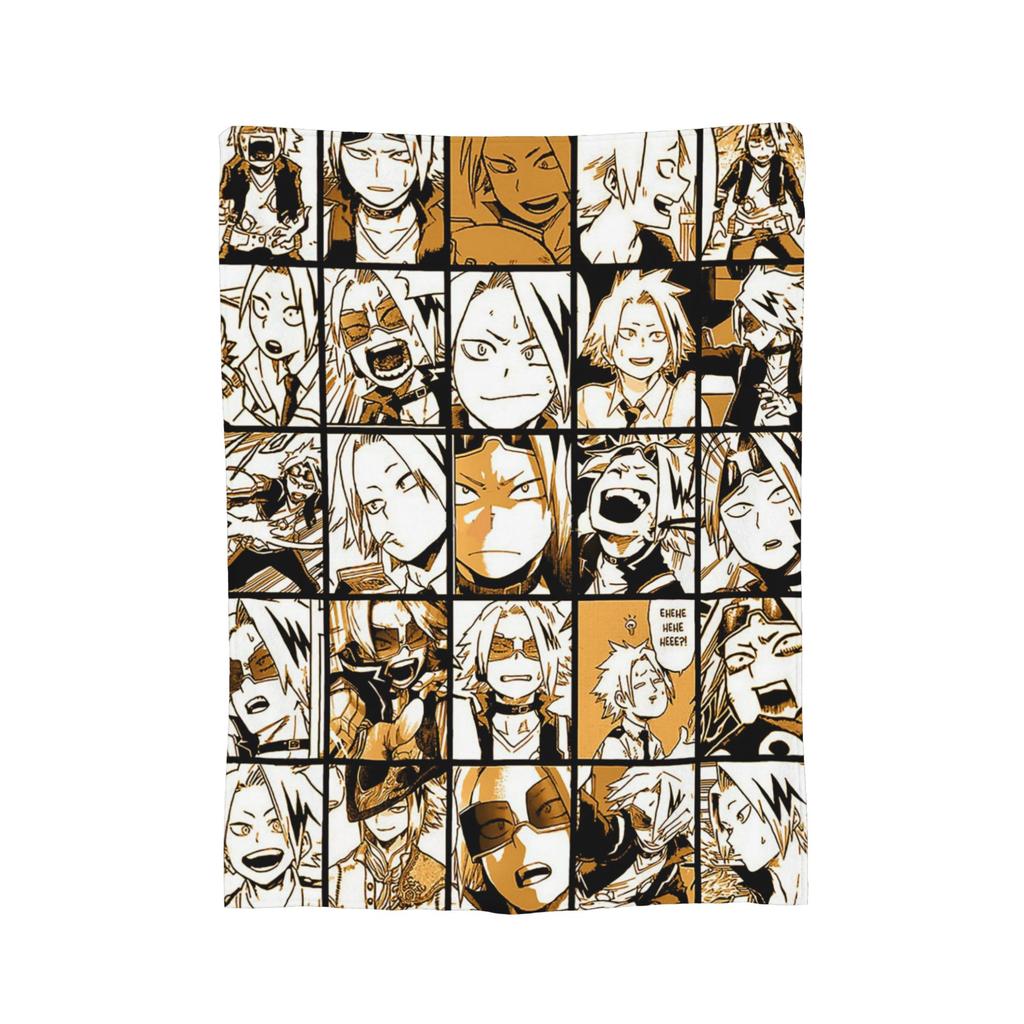 Katsuki Bakugou My Hero Academia Blanket Plush Novelty Warm Throw Blankets for Bedding Lounge Winter,