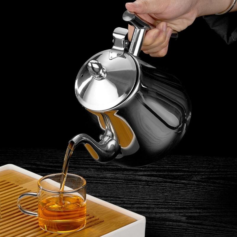 Water Kettle Stainless Steel Material Gooseneck Tea Pot for Pour Over and Tea