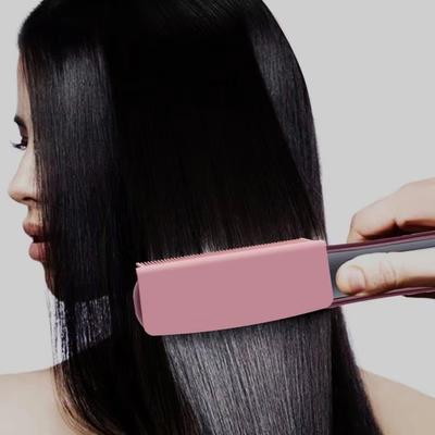 Clip On Hair Flat Iron Comb Lightweight Professional Hair Combs Hair Care Tool Styling Straight Hair Comb