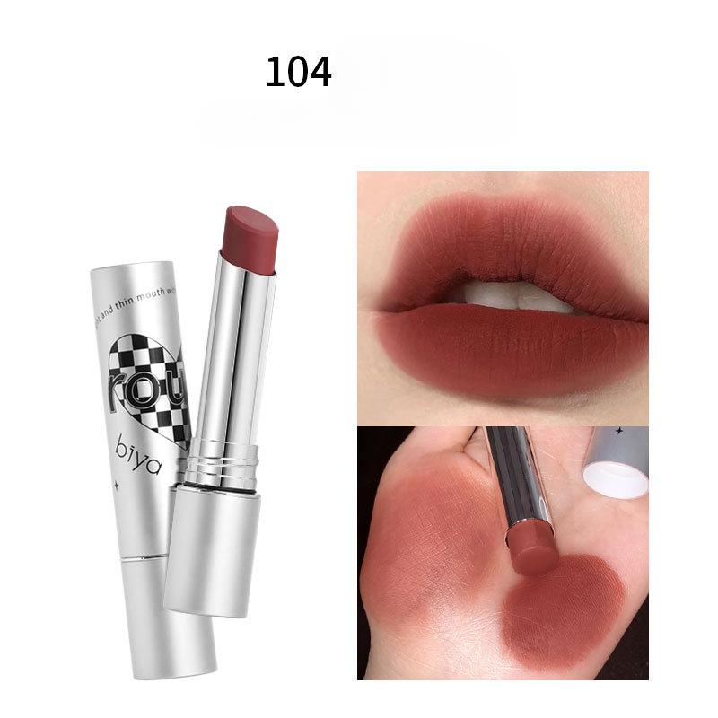 

Аутентичная маленькая серебряная губная помада в тюбике, матовая, бархатная, водостойкая, долговечная, с антипригарным покрытием, помада для губ, глазурь для макияжа