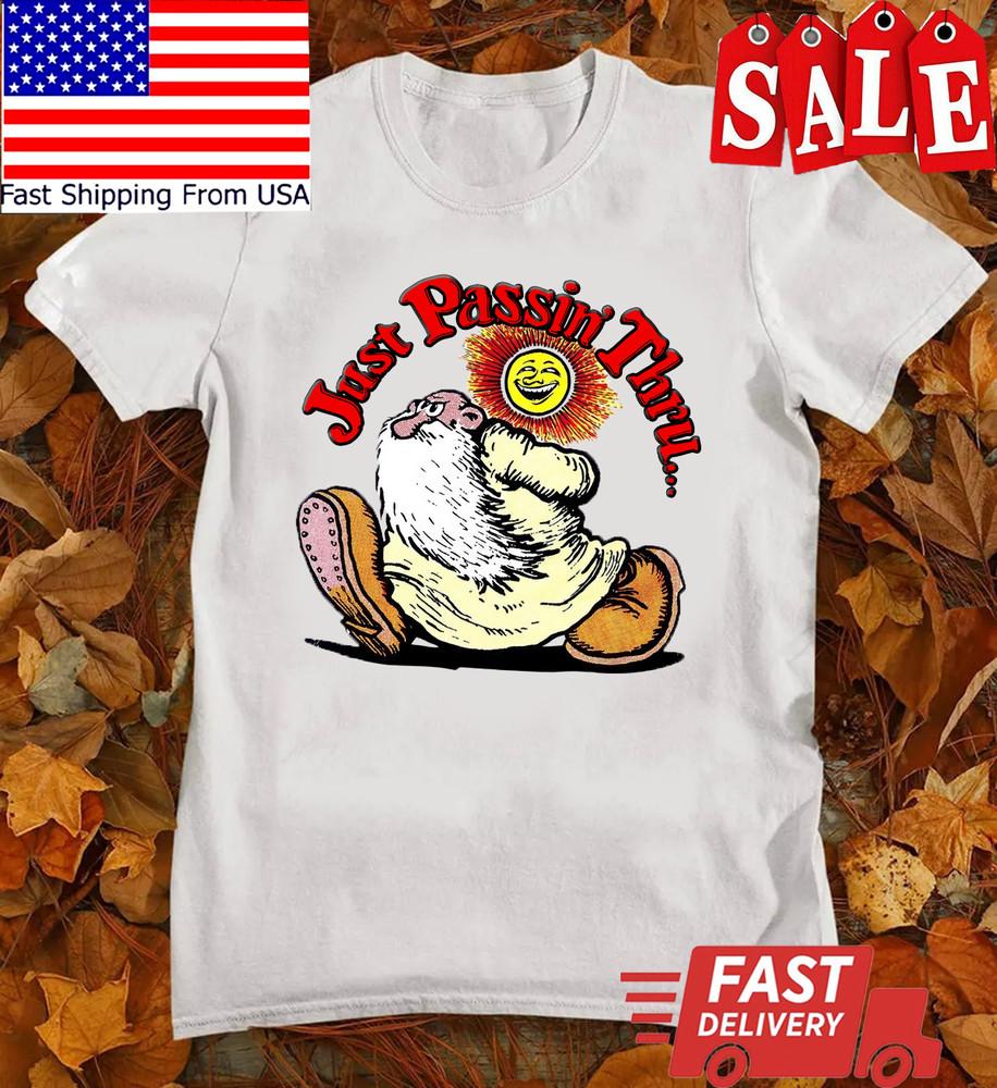 1970s R. Crumb s Mr. Natural Just Keep On Truckin Robert T Shirt S-5XL Unisex T-Shirt L