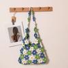 Eco-Friendly Cotton Hand-Knitted Hobo Bag Cotton Yarn Shoulder Bag  Picnic Aesthetic Gear
