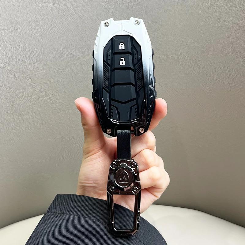 bsqrw5 Car Remote Key Case Cover for Toyota GR RAV4 Crown Hilux Fortuner Corolla SE 2023 Camry Yaris Land Cruiser Prado Venza Accessory