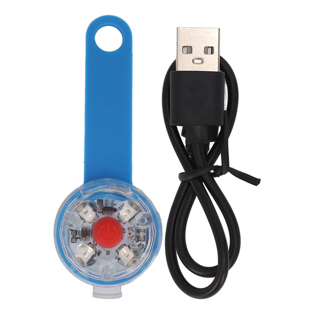 LED Světlo pro psa Přívěsek USB Dobíjecí IPX7 Vodotěsné 3 Světelné režimy Světlo na obojek pro psa pro tašku na mazlíčka