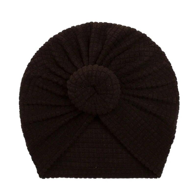 0-2Y Zimní Jarní Dětská čepice pro chlapce Dívky Jednobarevná Čepice Měkká Elastická Sametová čepice pro novorozence Roztomilá zateplená batole Příslušenství pro kojence