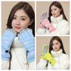Windproof Skiing Gloves  Full Finger Mittens Fashion Cycling Mittens  Ski