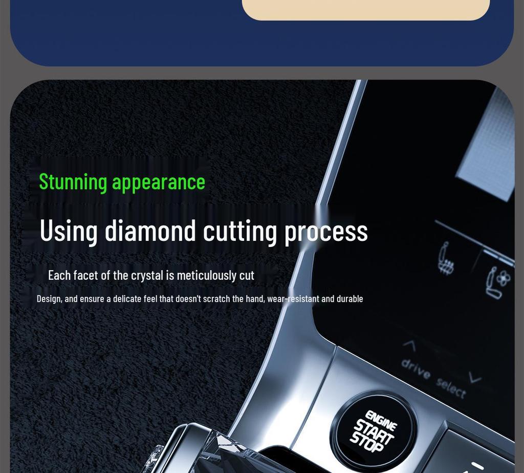 Lynk & Co Yacht Style Gear Shift Knob for 01/02/03/05/09 Models - Interior Car Modification