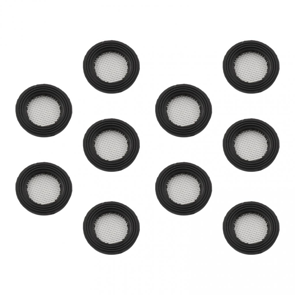Filtro Strainer in Garza Premium per Lavatrice/Lavastoviglie/Valvola Doccia 10 Filtri