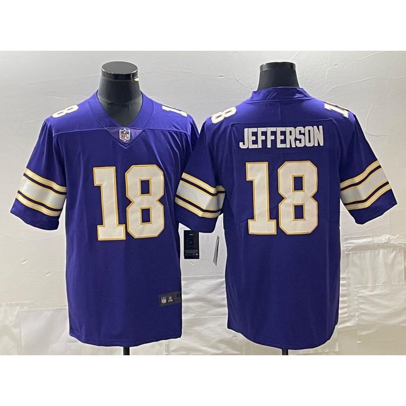 2026 NFL Minnesota Vikings Second Gen Embroidered Short Sleeve Jersey