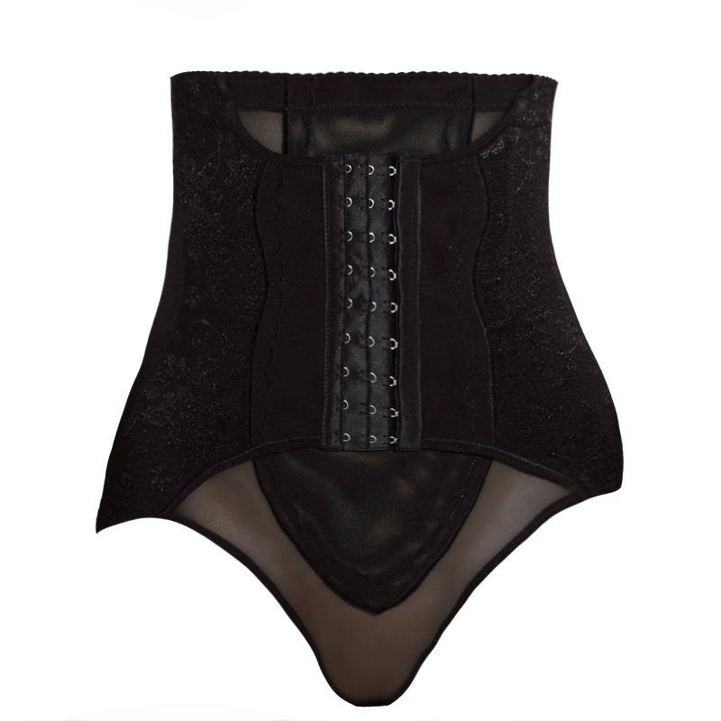 Kalhoty s vysokým pasem a třemi řadami knoflíků pro tvarování postavy pro ženy