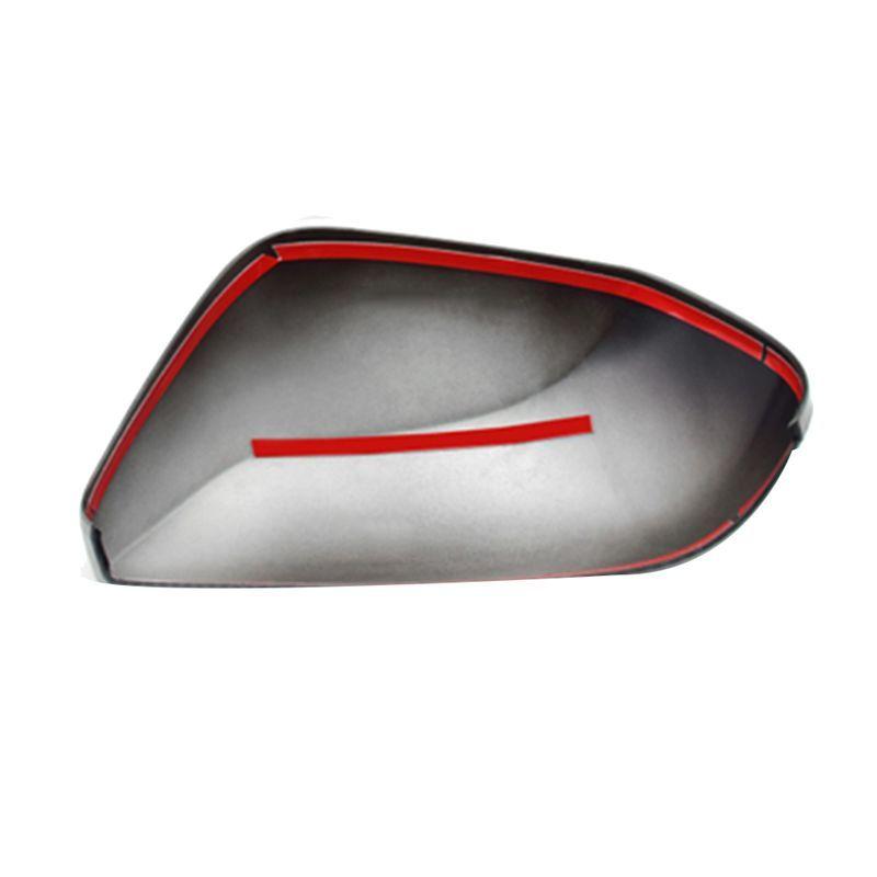 Powerful 1 Pair Side Door Rearview Mirror Cover Trim Cap Car Accessories ABS For Toyota Corolla -